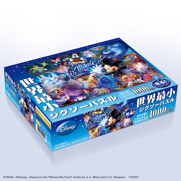 光る 世界最小 ジグソーパズル 1000ピース「It'sMagic！」 DW