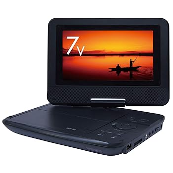 美品】山善 ポータブルDVDプレーヤー TPD-L156 山善 ポータブルDVD