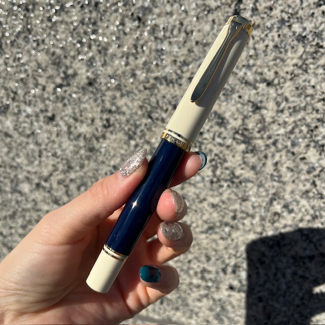 楽天市場】送料無料 ペリカン Pelikan Souveran M800 CreamBlue