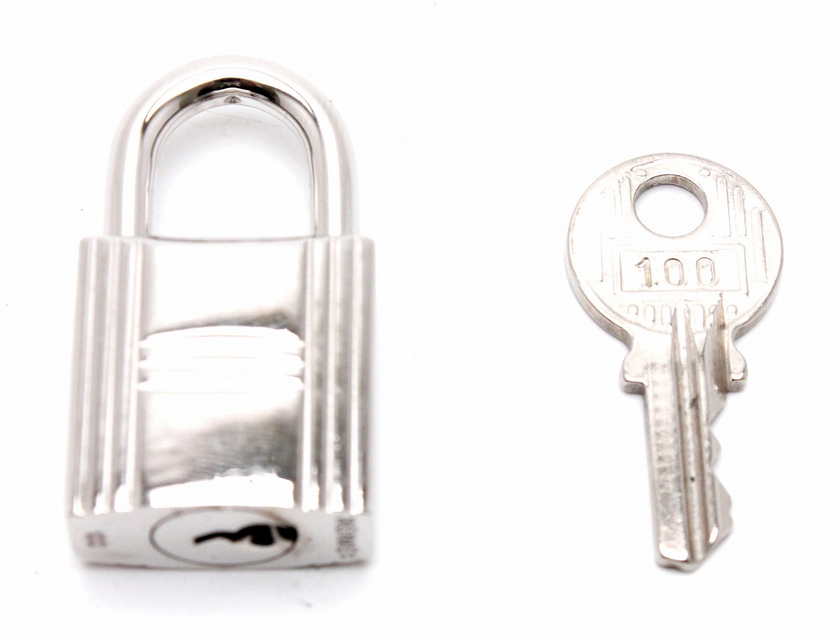 楽天市場】【新品仕上げ済】HERMES エルメス カデナ パドロック No.100