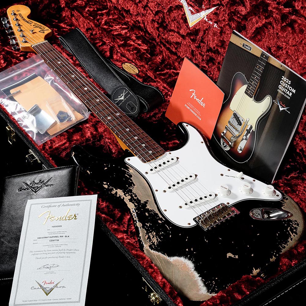 楽天市場】Fender stratocaster custom shop 1969の通販