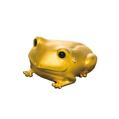 楽天市場】【徳力本店 公式】[純金製 触れる置物 蛙]純金 K24 置物 蛙