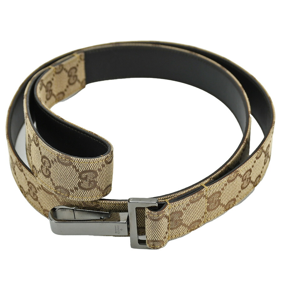 楽天市場】グッチ GUCCI 首輪 リード セット 散歩 GGキャンバス レザー