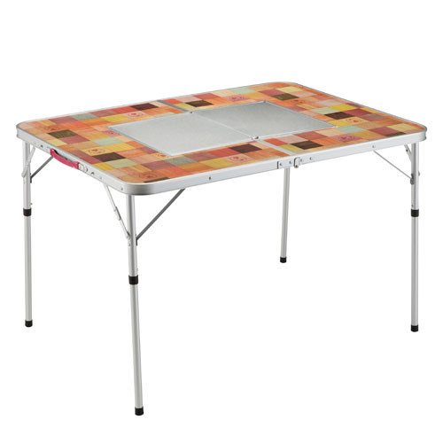 ナチュラルモザイクBBQテーブル/110プラス | コールマン｜Coleman