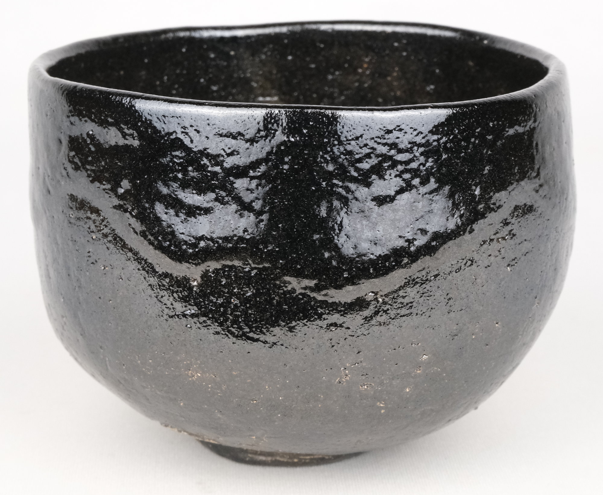 茶道具/楽茶碗 佐々木松楽 馬上杯 黒楽 松楽窯 茶道具/楽茶碗