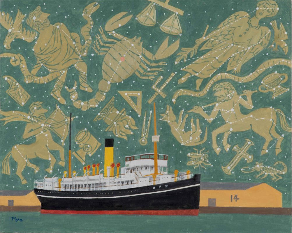 柳原良平さんのイラスト 柳原良平アートミュージアム | 帆船日本丸