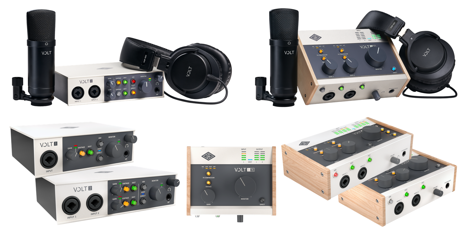 Universal Audio Voltシリーズ | 低価格オーディオインターフェイスが