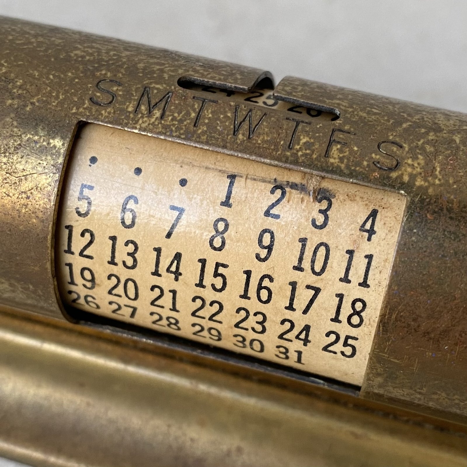 VINTAGE ANTIQUE DESK CALENDAR PARK SHERMAN ヴィンテージ