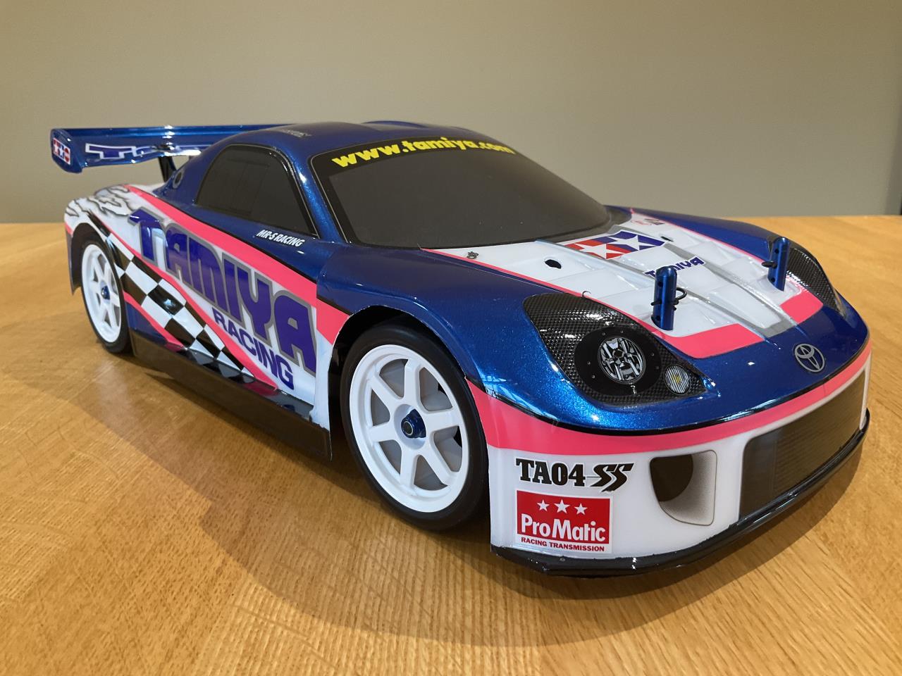 タミヤ1/10ラジコンキット MR-S レーシング TAMIYA TOYOTA MR-S RACING