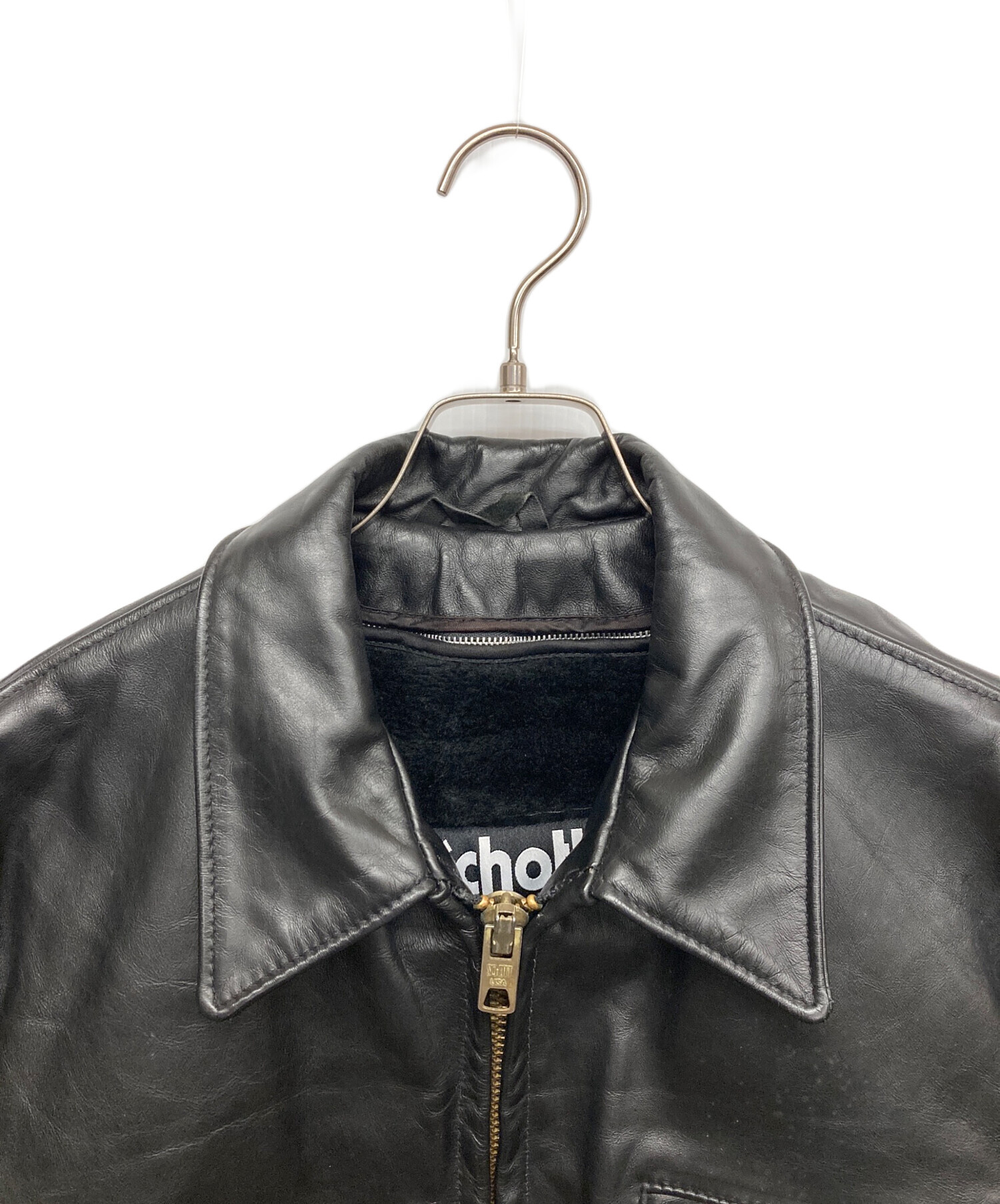 中古・古着通販】Schott (ショット) ライナー付きシングルライダース