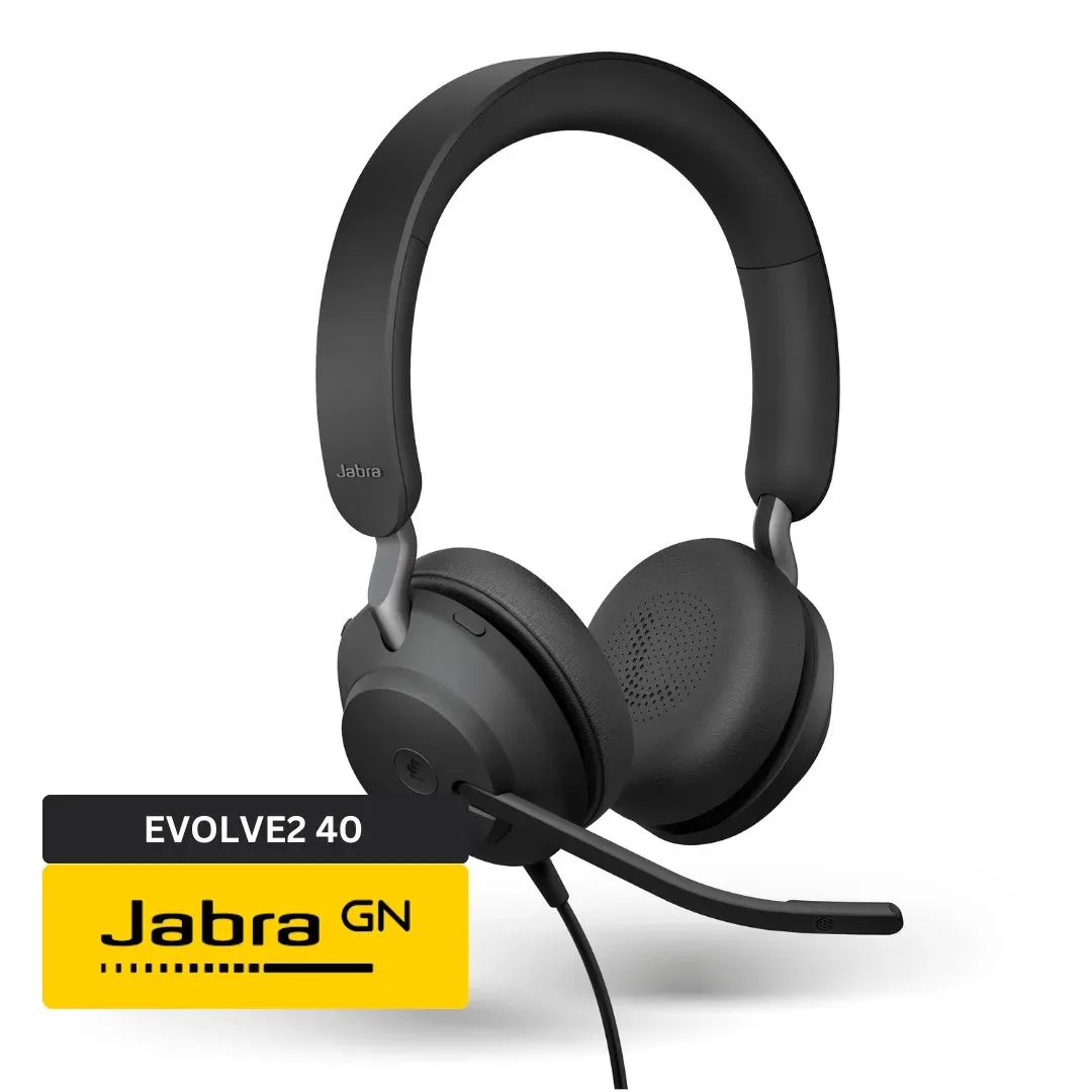 Jabra Evolve2 40 Wired Headphone - Zeal Global FZE
