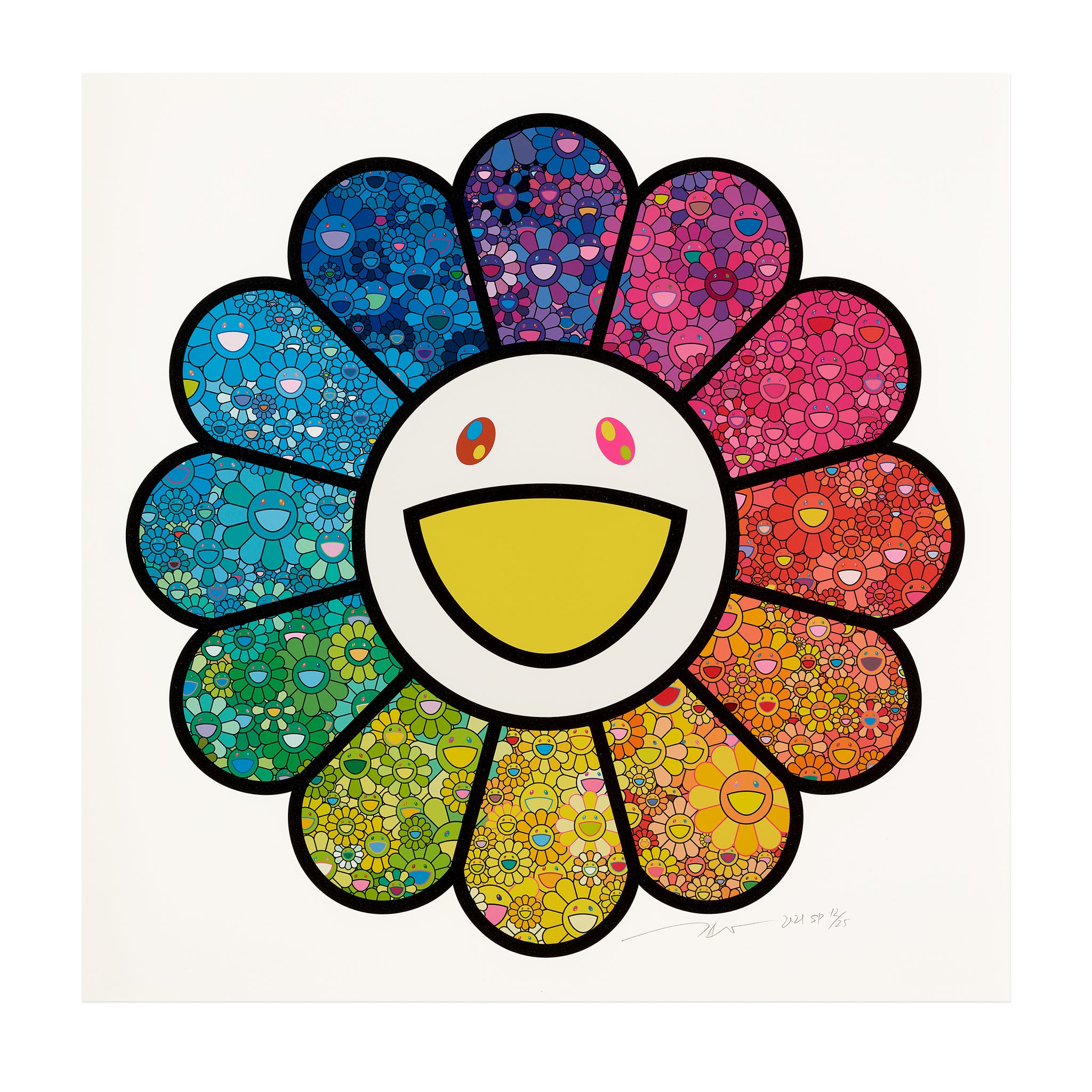 Takashi Murakami: Flower Sparkles! Print | Gagosian Shop
