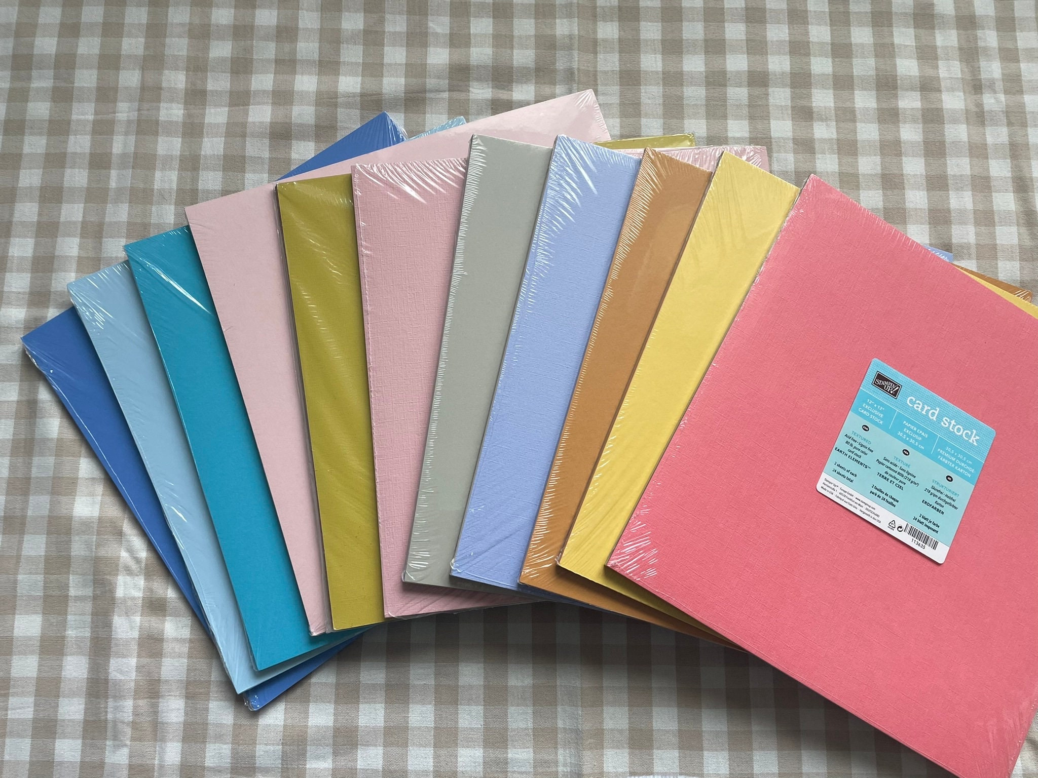 130枚以上】 スクラップブッキング12インチペーパー （スタンピン