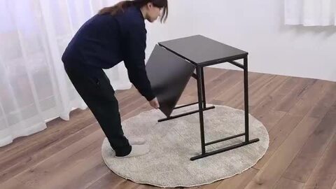 楽天市場】幅75cm W75cm 折りたたみ デスク スライド式天板 テーブル
