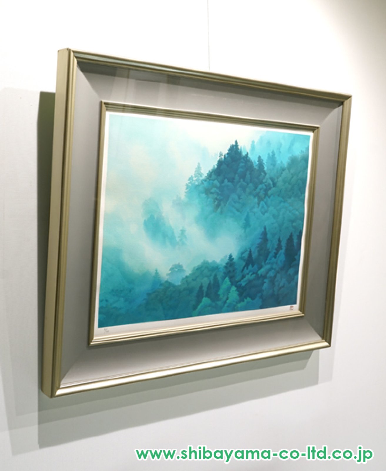 東山魁夷「雲立つ嶺」リトグラフ :: 絵画買取・販売 - シバヤマ
