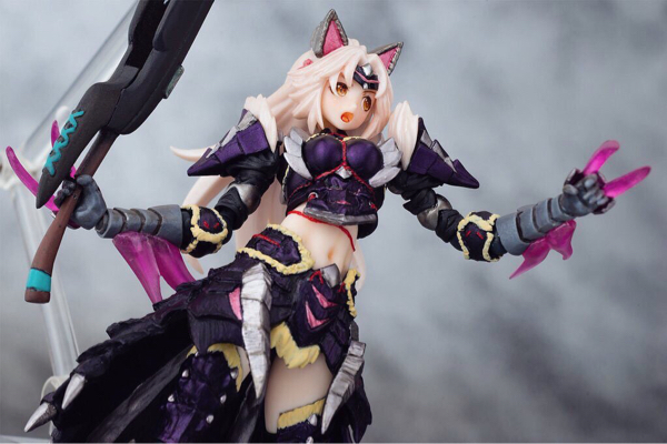 ジンオウ装備の女の子 ガレージキット JAMMING OFF モンスターハンター