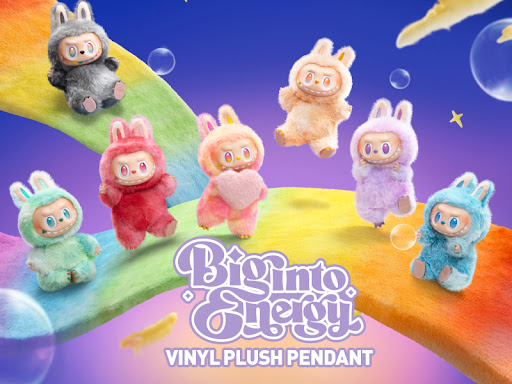 ラブブ POP MART ビッグイントゥエナジー シークレット ぬいぐるみ THE