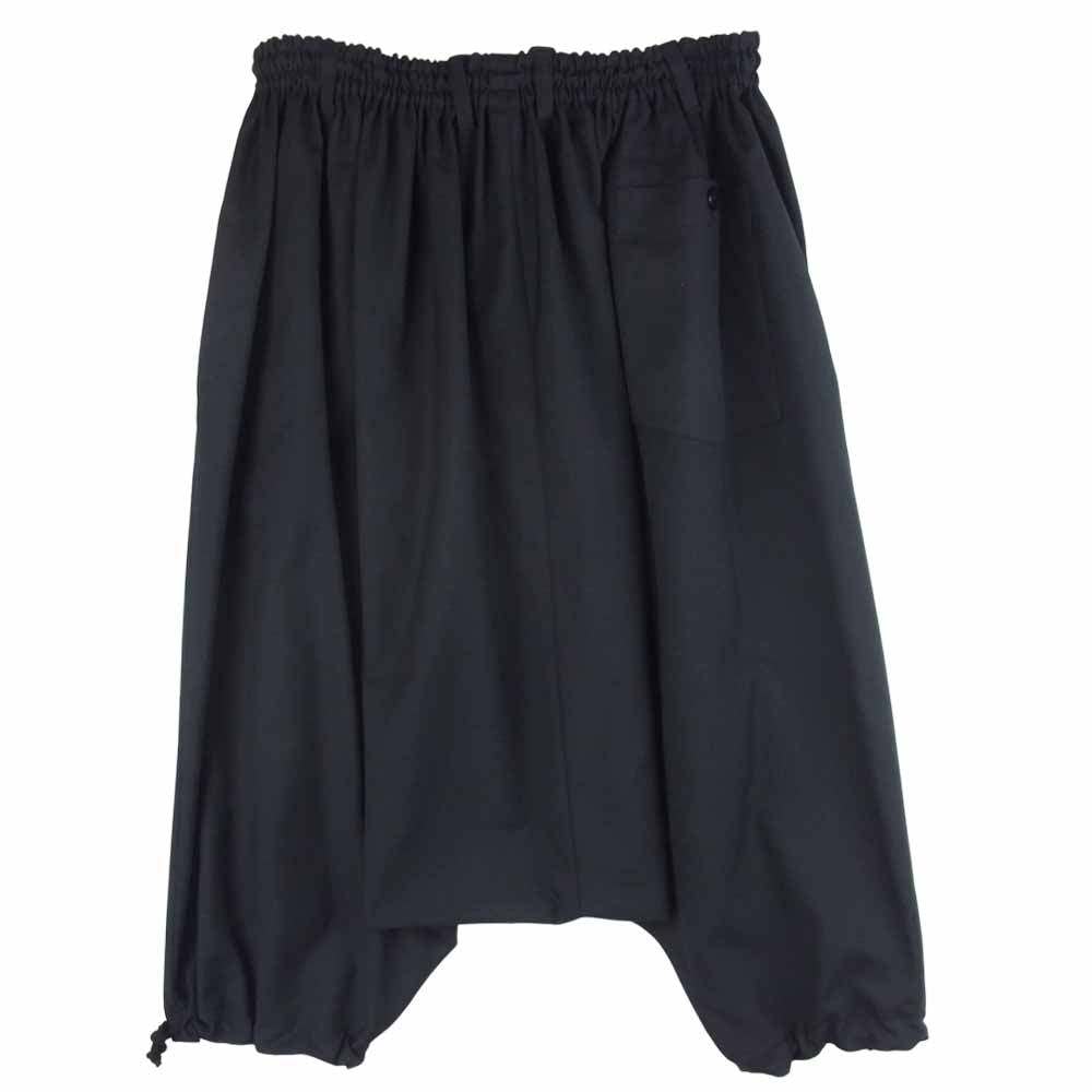 ヨウジヤマモト 黒 ウール100% サルエルパンツ サイズ3