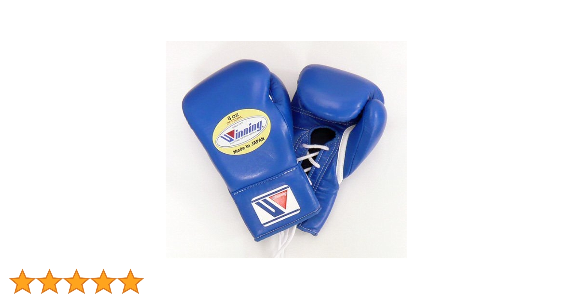 新品未使用Winning ボクシンググローブ 8oz 青 Winning ボクシング
