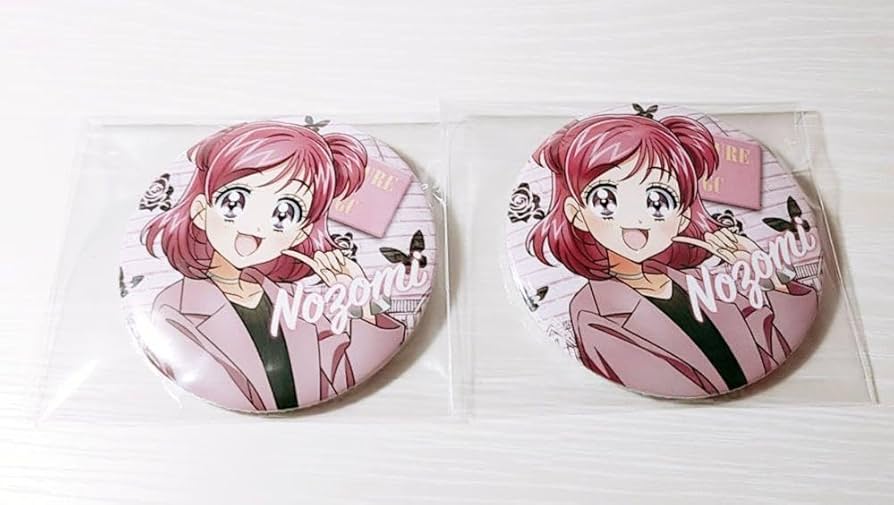 アクリルスタンド オーロラ缶バッジ プリキュア 夢原のぞみ キュア