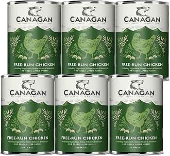 Amazon.co.jp: カナガン ドッグフード チキン 缶詰(400g×6缶) ウェット