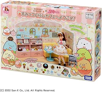 Amazon.co.jp: タカラトミー 『 リカちゃん すみっコぐらしカフェへ