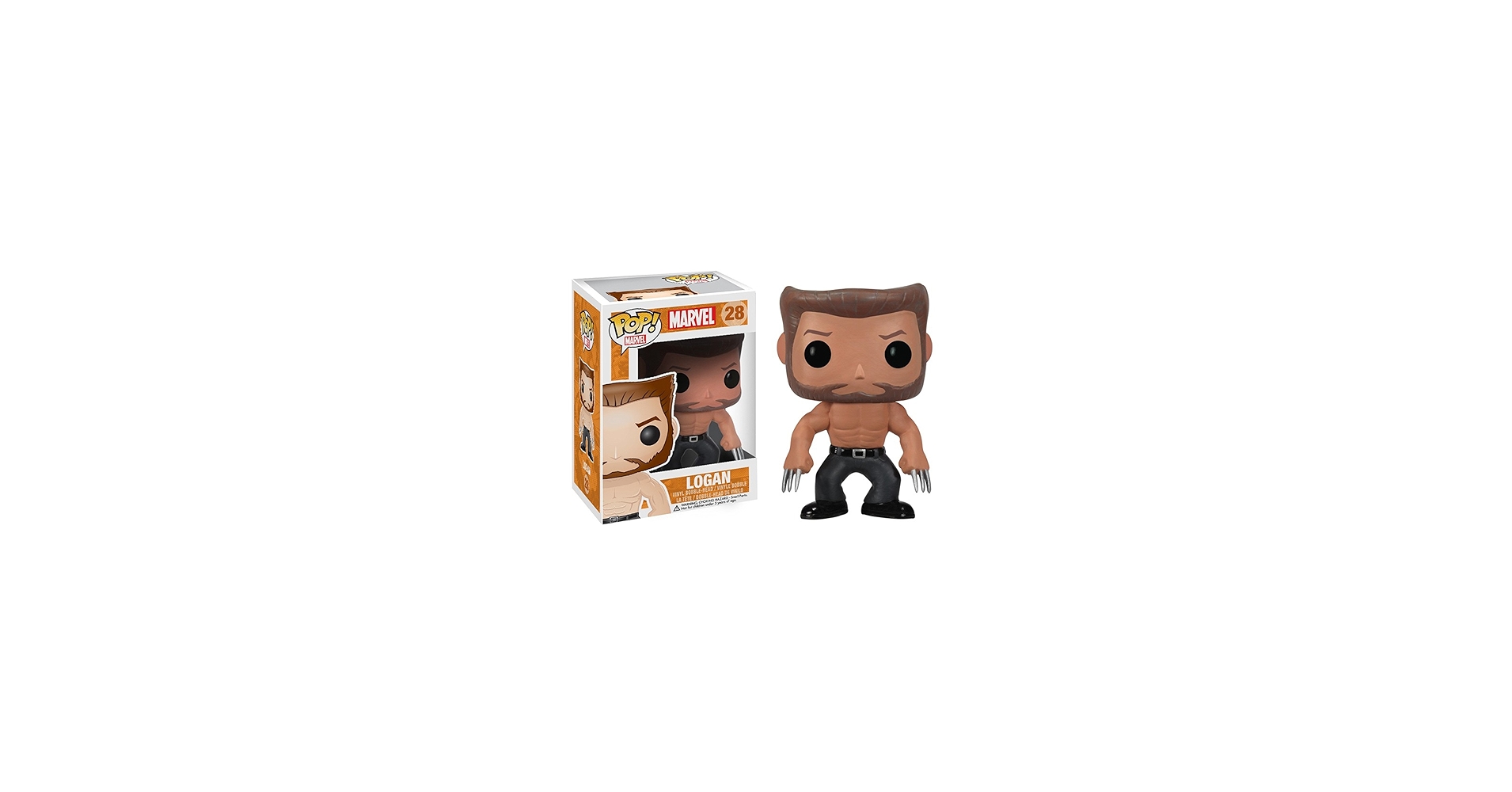 Amazon.com: Funko POP Marvel: Logan Wolverine Bobble Figure : Toys