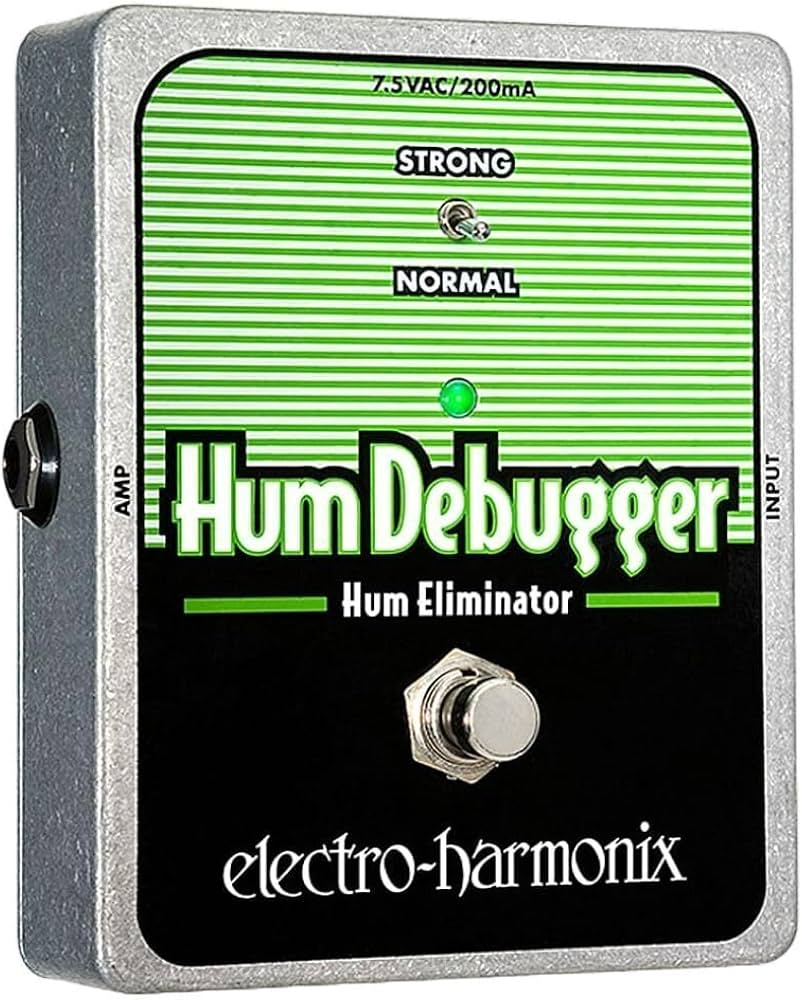 Amazon.com: Electro-Harmonix Hum Debugger Hum Eliminator Pedal