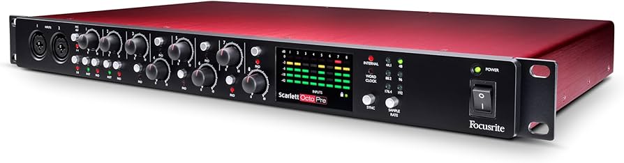 Amazon.com: Focusrite Scarlett OctoPre Mic Preamp : Musical