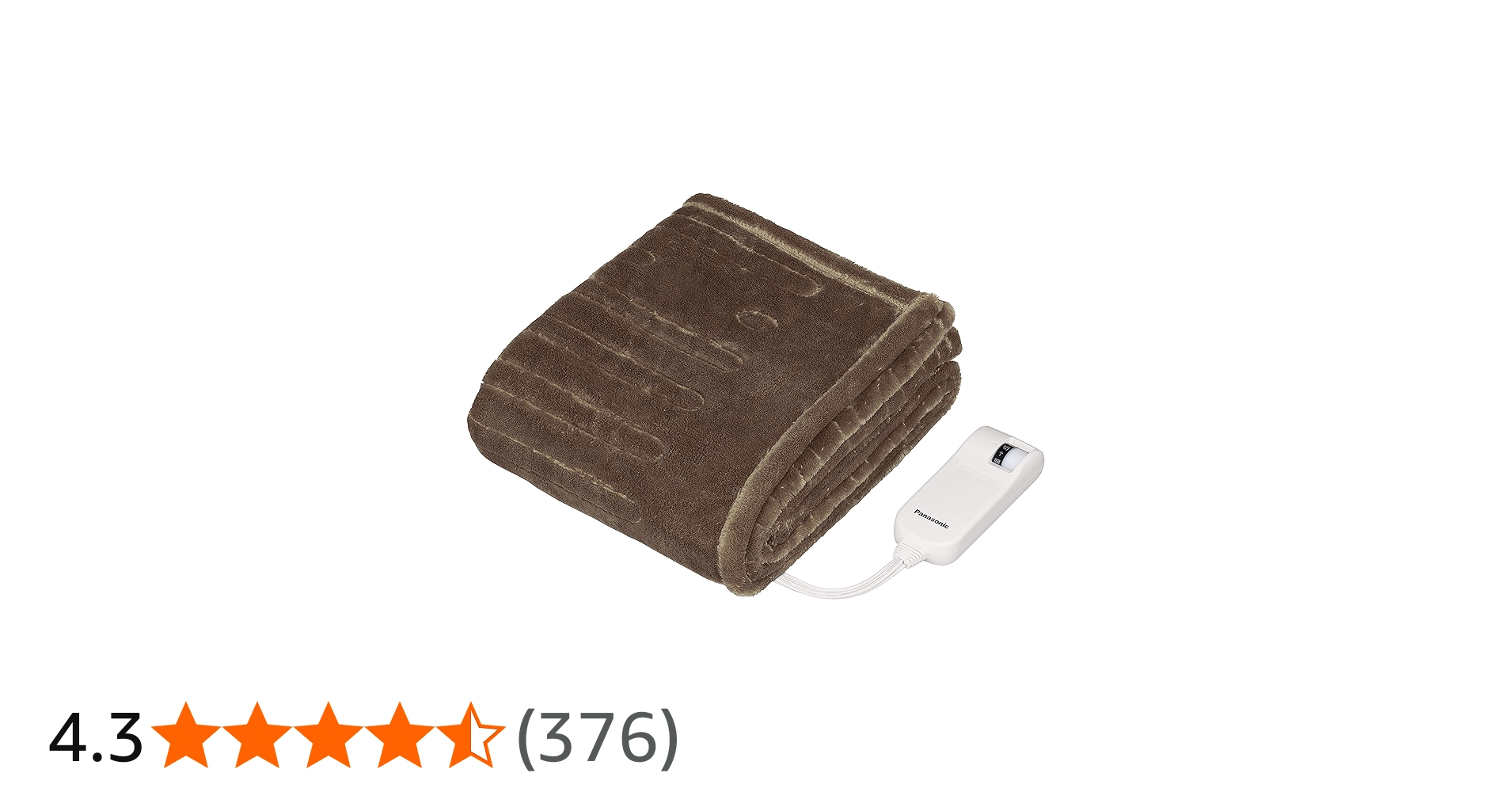 Amazon | パナソニック 電気ひざかけ「くるけっと」 洗える 125×93cm