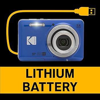 Amazon | KODAK (コダック) PIXPRO 使いやすい ズーム FZ55-BL 16MP