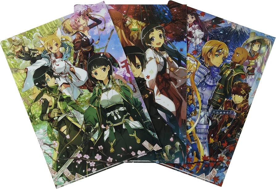 ソードアートオンライン ミュージックコレクションクリアファイル 特典