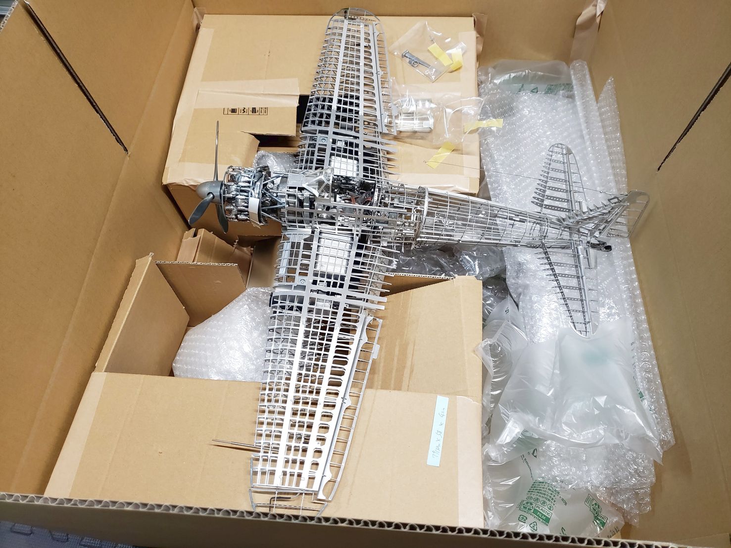 デアゴスティーニ 1/16 零戦をつくる100号(巻) セット スケルトンまで