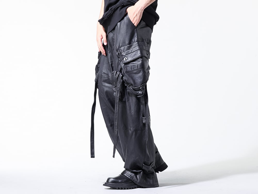 julius7 877PAM9 コーティングガスマスクパンツ JULIUS Collection