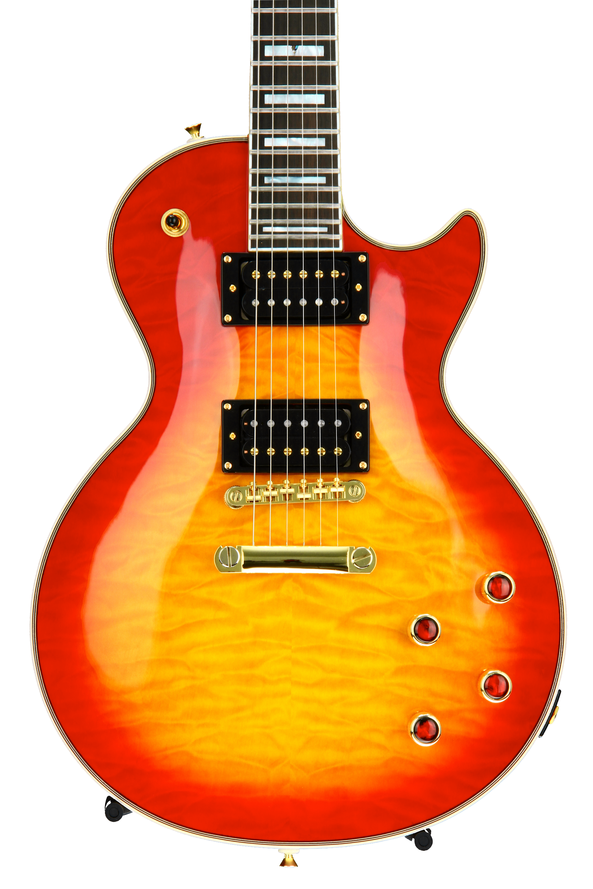 Epiphone Prophecy Les Paul Custom GX Plus, Plek'd - Heritage