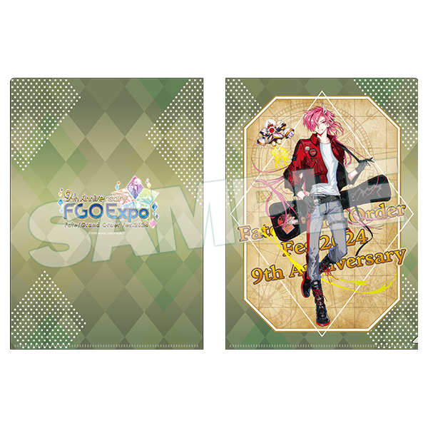 FGO AGF 2022 ホワイトデー クリアファイル オベロン マーリン FGO AGF