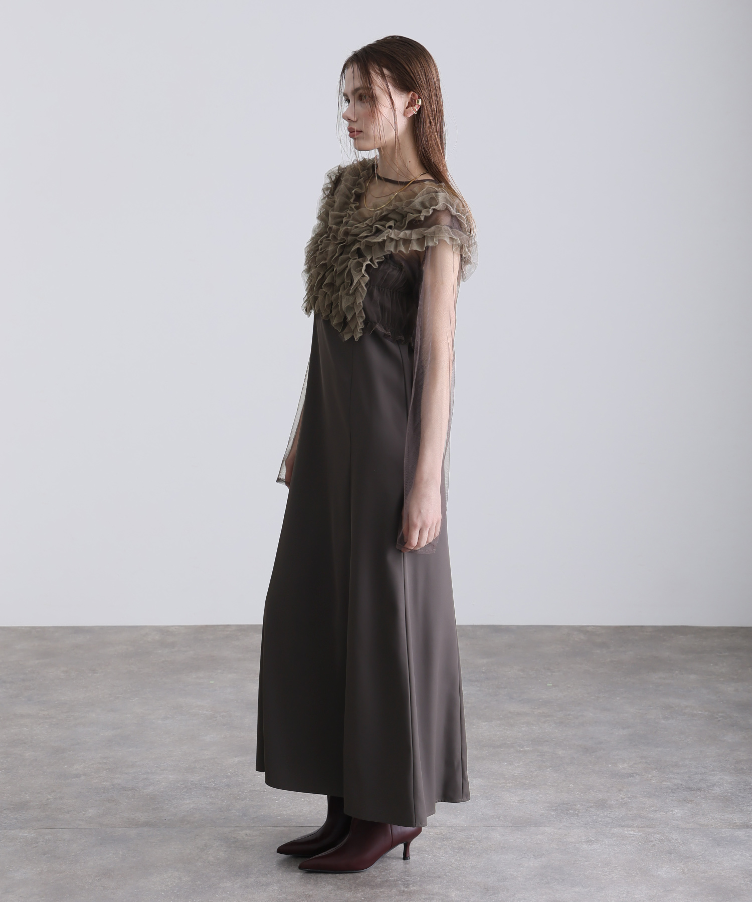 3点セットフリルボレロドレス | PourVous（プールヴー）パーティー