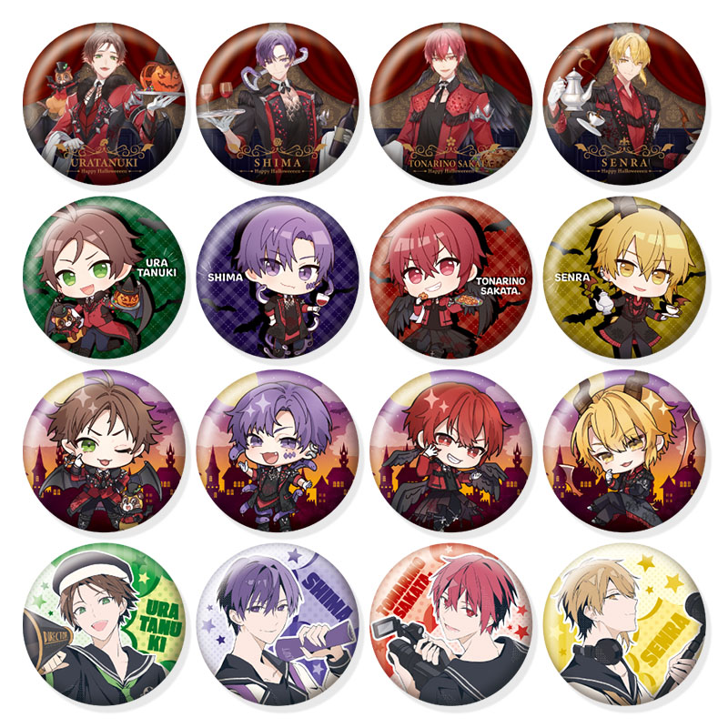 お値下げX30. うらたぬき 2021 ハロパ 缶バッジ 浦島坂田船 等身 浦島