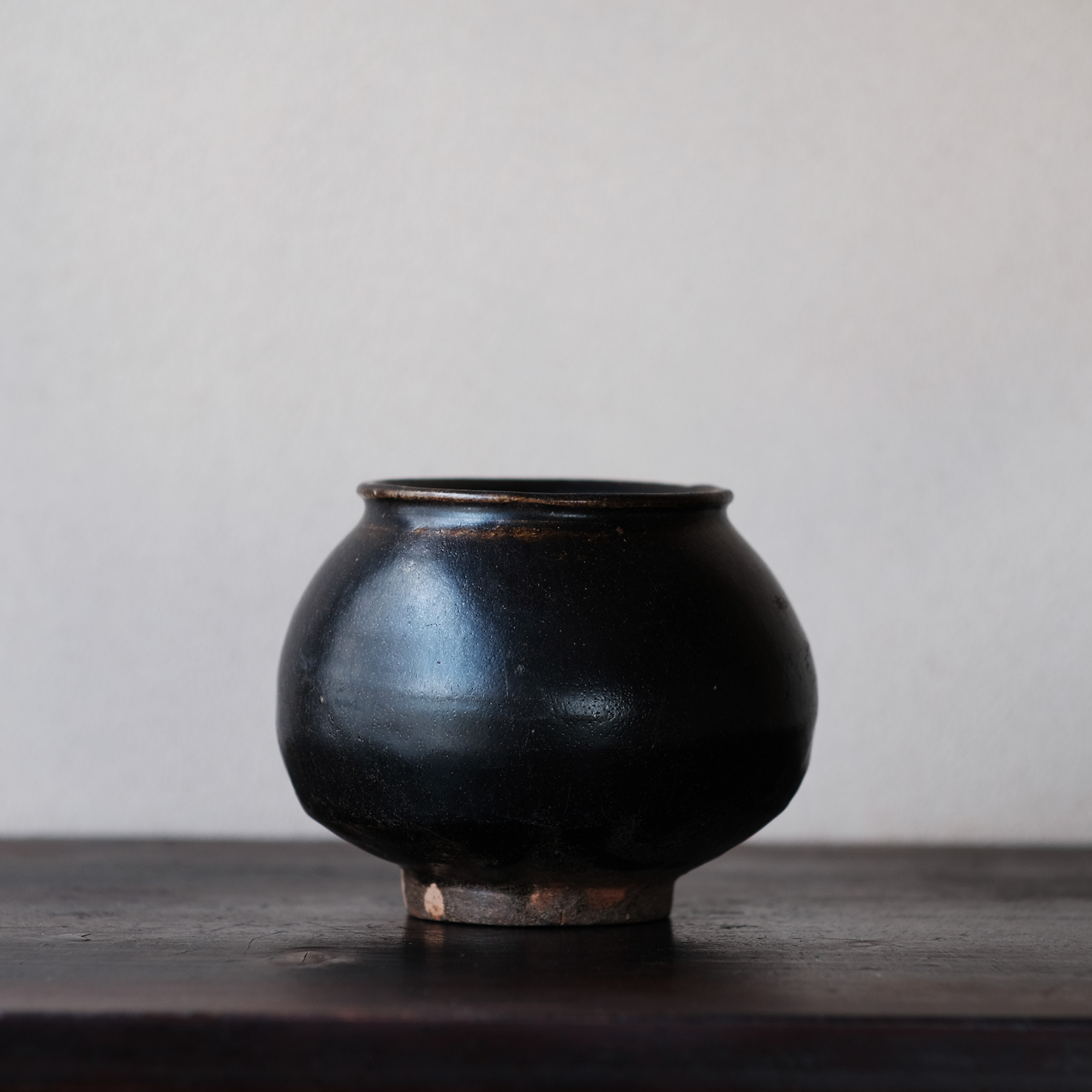 黒高麗 徳利 李朝 黒高麗徳利 黒釉 鉄釉 - 工芸品セール