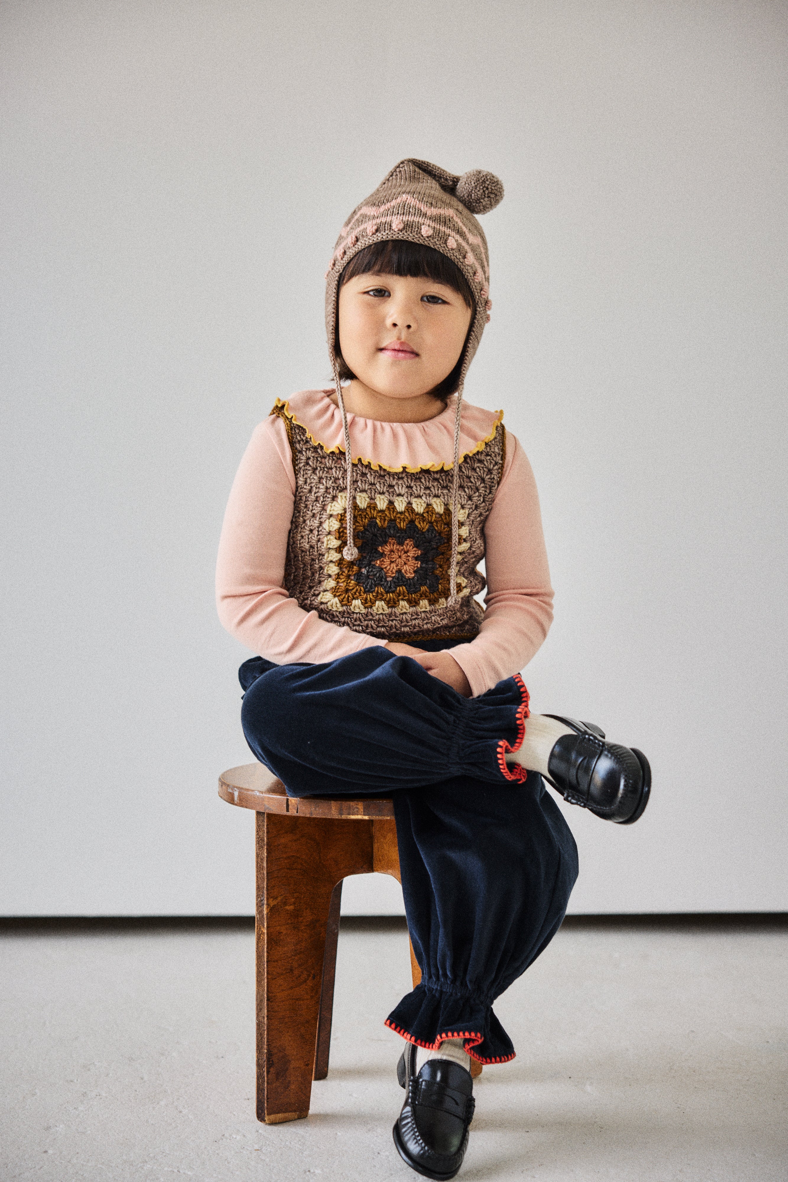 misha and puff ニット帽 2-4y｜Misha & Puff Garter Hat ニット帽【2-