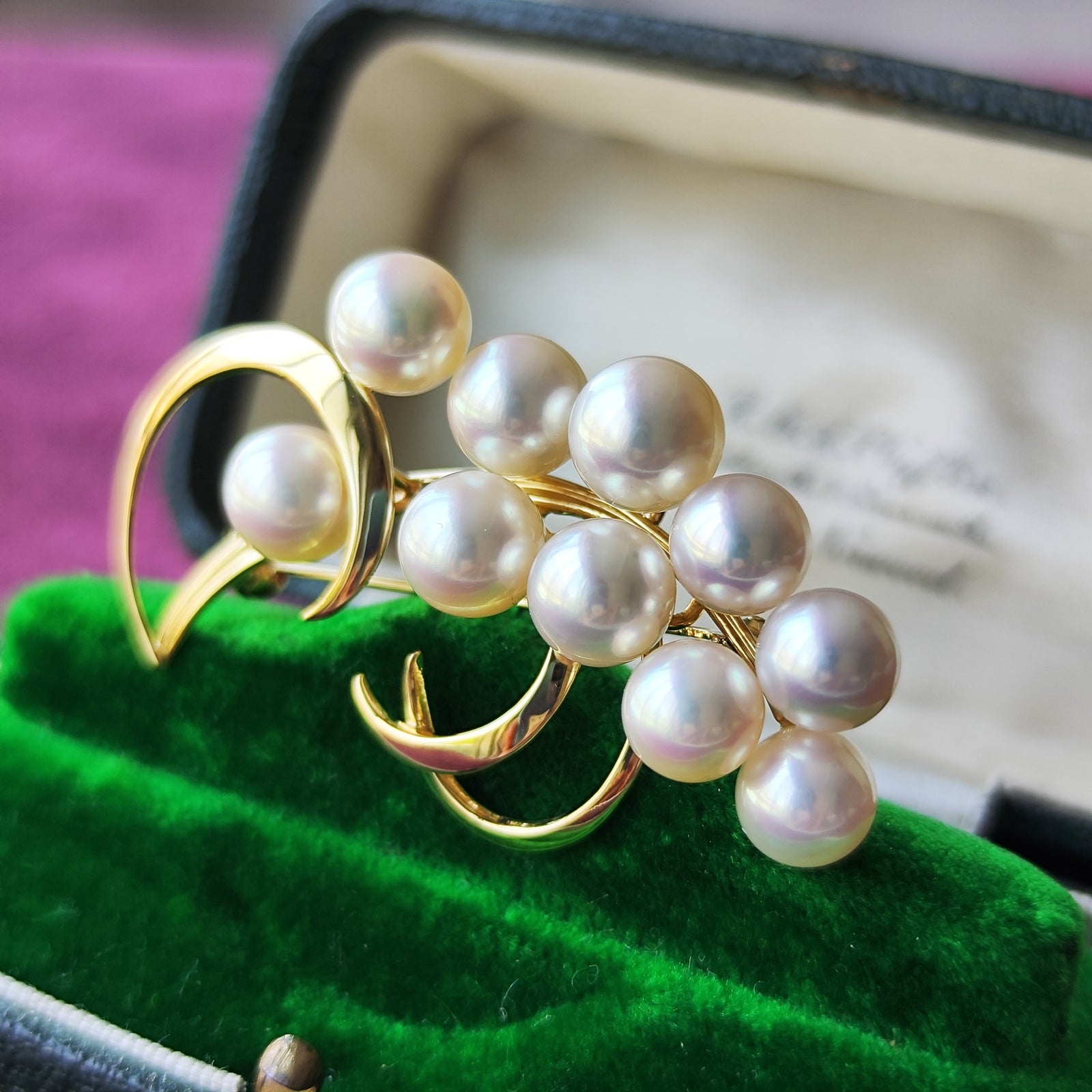 デンマーク Gertrude Engel ガートルード エンゲル 睡蓮のブローチ