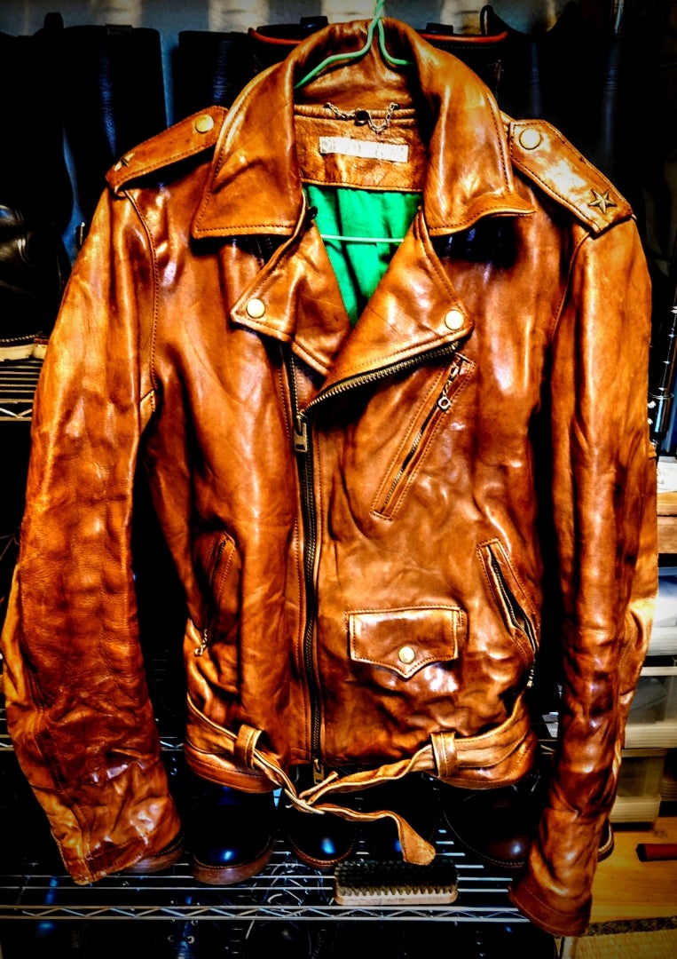 FranCisT.MOR.K.S.フランシストモークス レザーダブルライダース