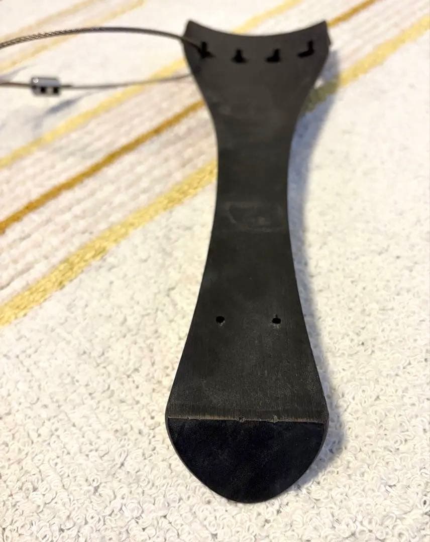 新品】鈴木 コントラバス用 テールピース テールワイヤー付き 新品