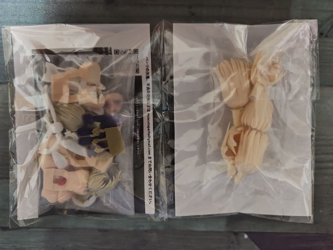 muscuto マガツキ・ドゥルガー 白バニー ヘアパーツ メガミデバイス