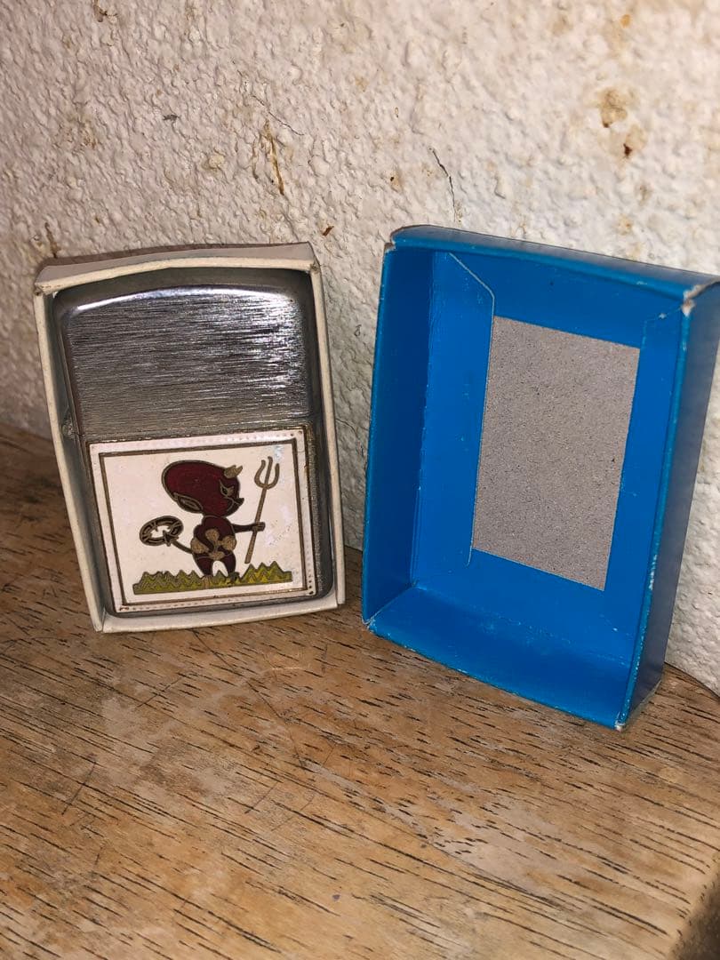ビンテージ デビル 悪魔 50s ミッドセンチュリー Zippo レトロ