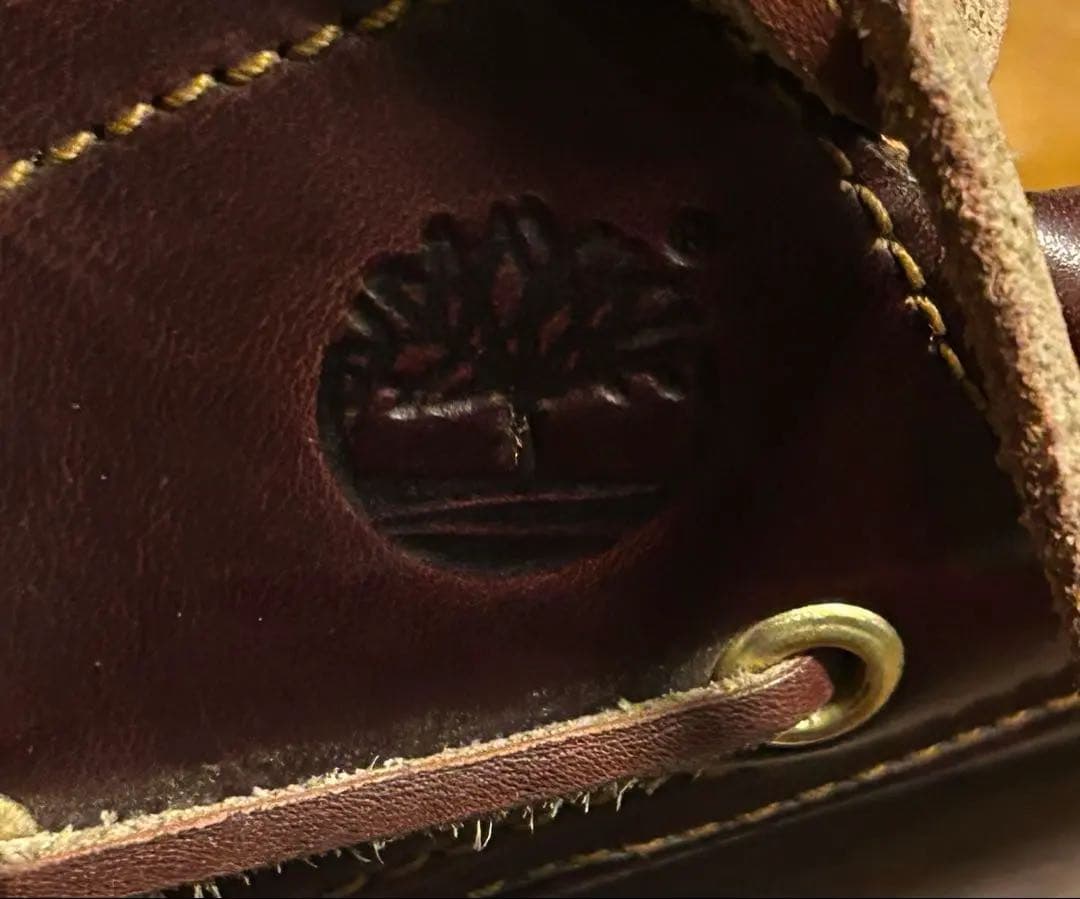 破格　ティンバーランド　3eye デッキシューズ　ボートシューズ　バーガンディ