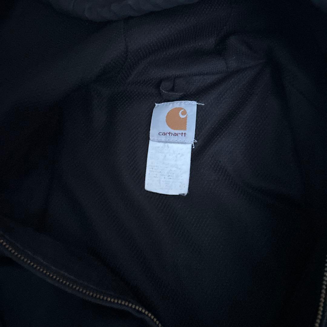 Carhartt ブラック アクティブジャケット