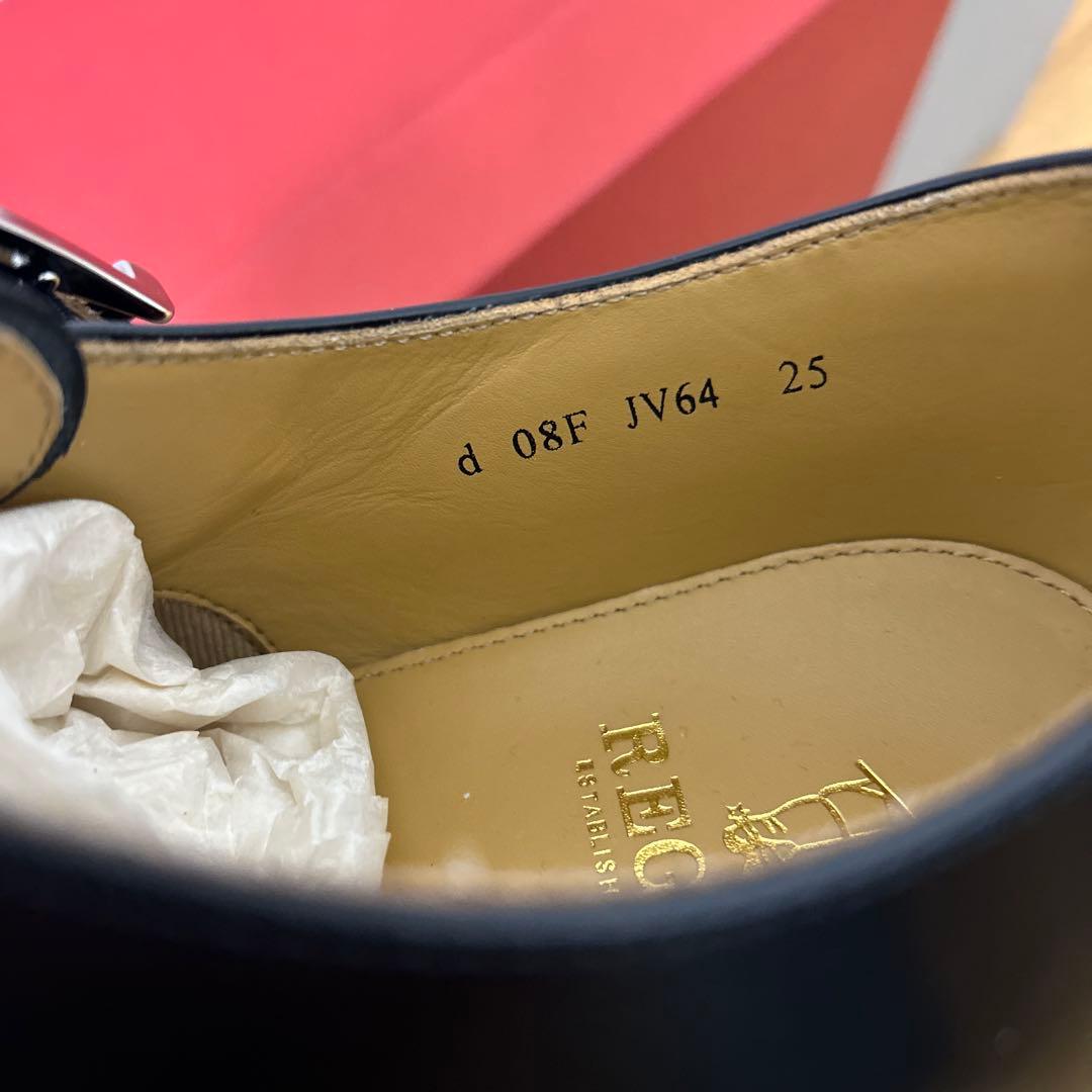 【未使用】REGAL シングルモンクストラップ ブラック 25cm