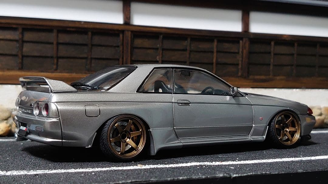 1/24 タミヤ スカイライン R32 GT-R 完成品