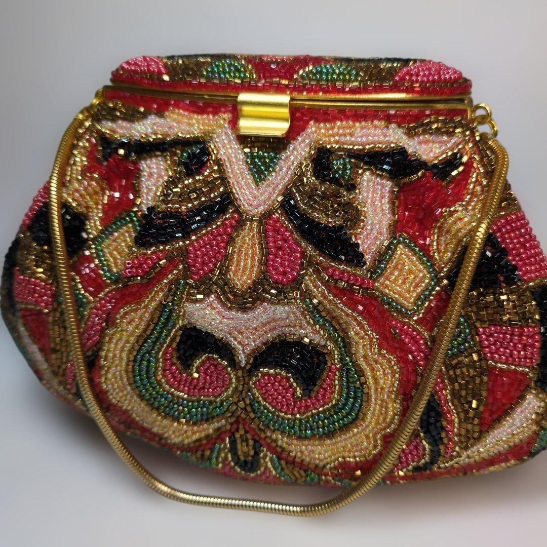 はしもと　ビーズバッグ　ヴィンテージ　LUMY　ビンテージ　デッドストック